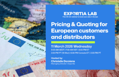 Exportia Lab: Pricing & Quoting for European customers and distributors