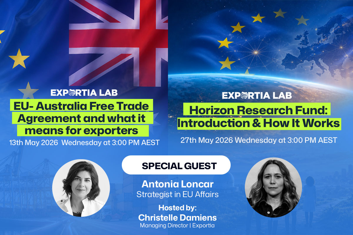 EU- Australia Free Trade Agreement and Horizon Research Fund Free Webinar Series